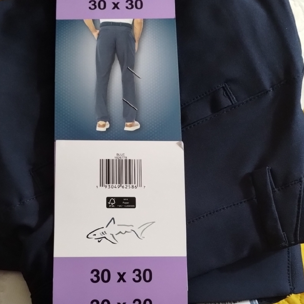 Greg Norman Collection Men's Dress Pants - Blue